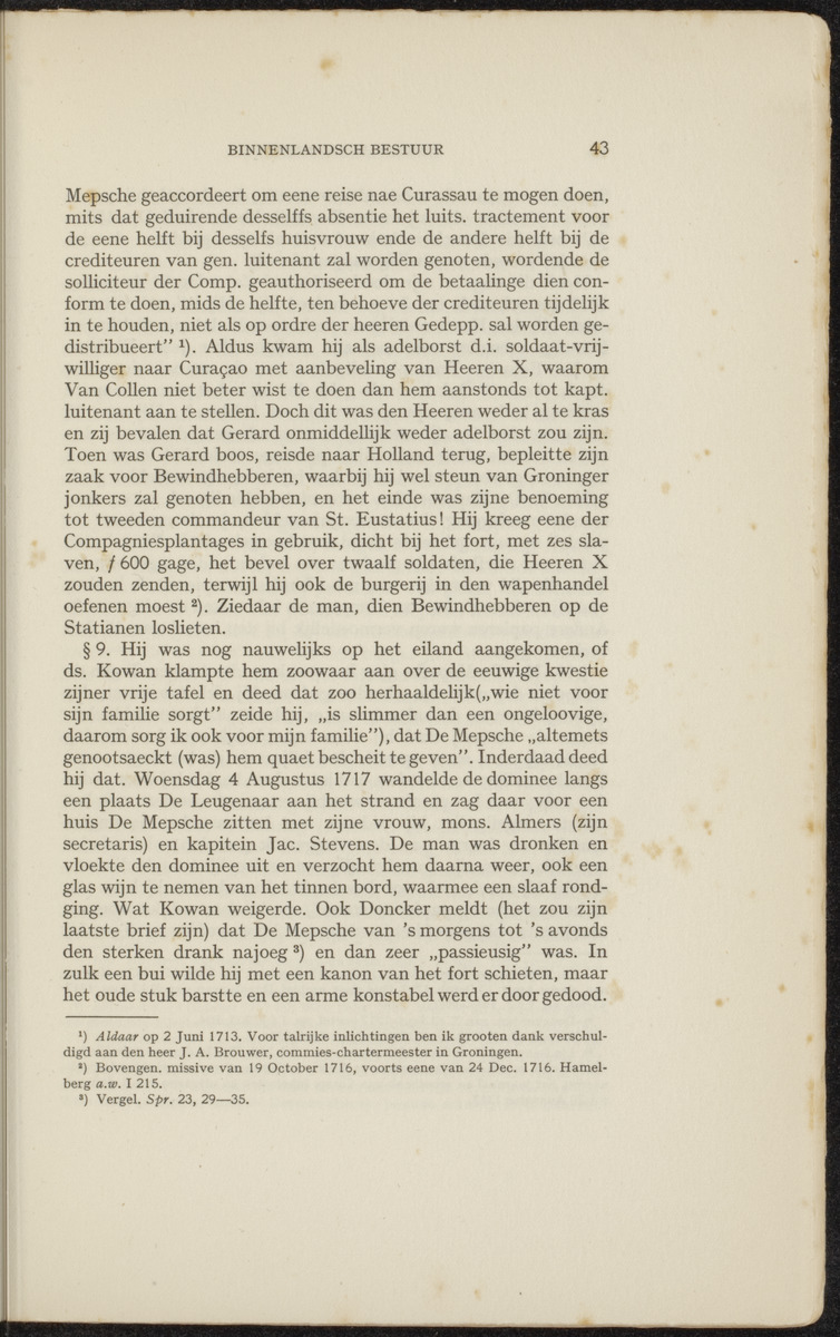Geschiedenis van de Nederlandsche Bovenwindsche eilanden in de 18de eeuw - 