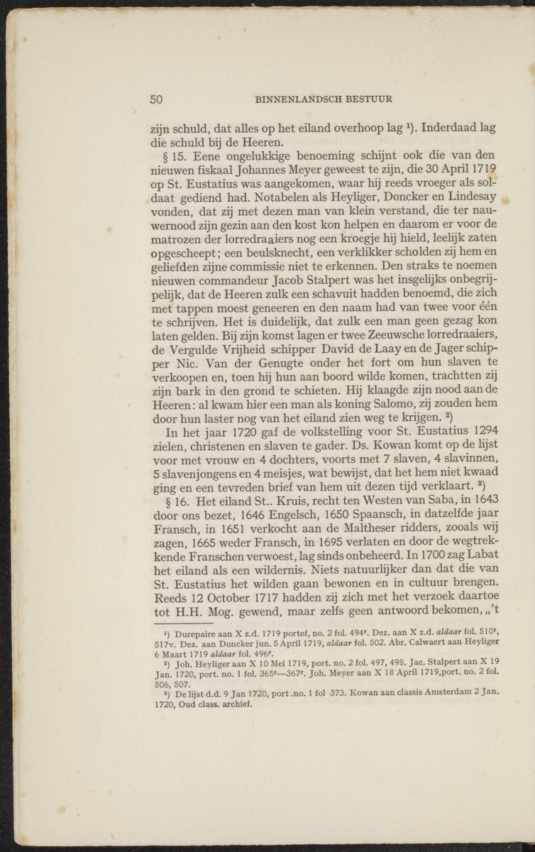 Geschiedenis van de Nederlandsche Bovenwindsche eilanden in de 18de eeuw - 