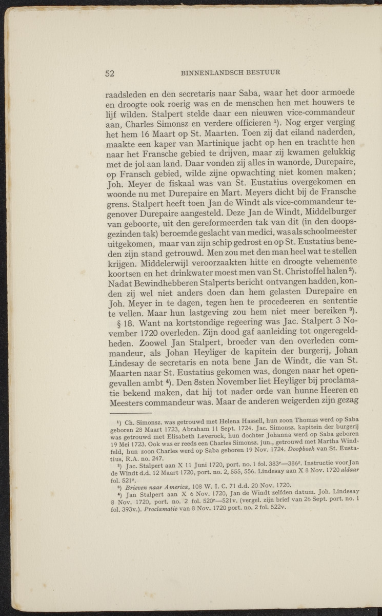 Geschiedenis van de Nederlandsche Bovenwindsche eilanden in de 18de eeuw - 