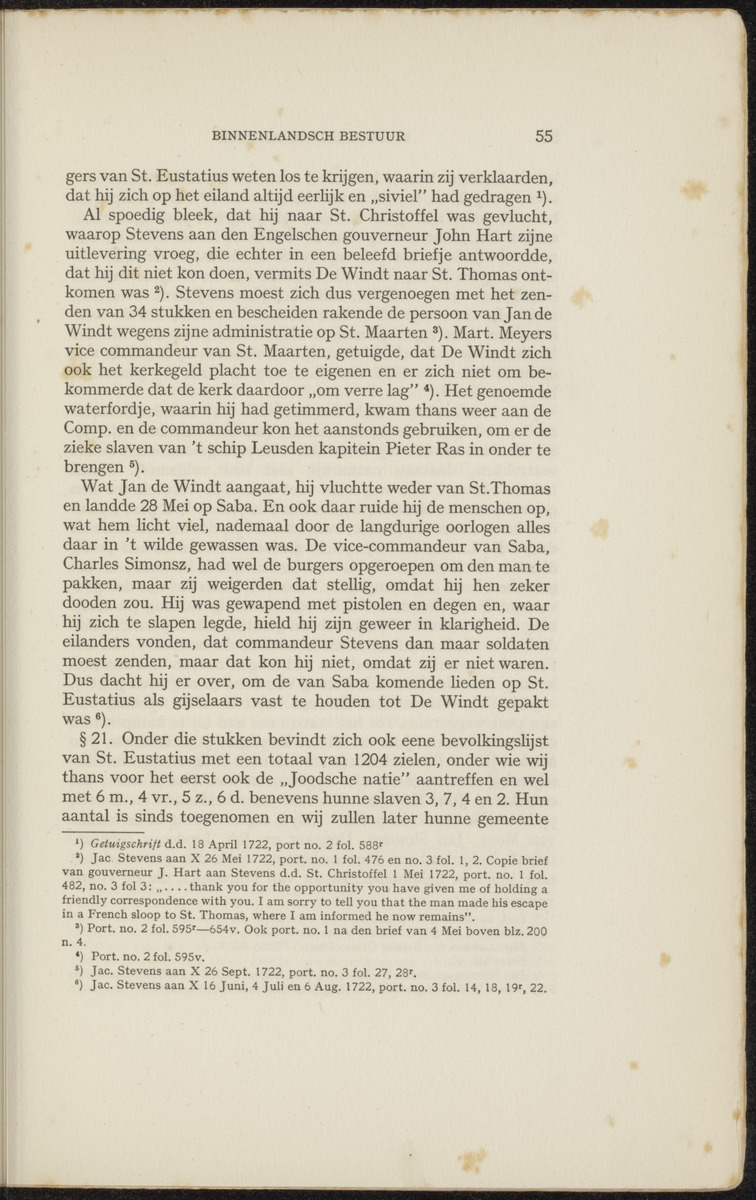 Geschiedenis van de Nederlandsche Bovenwindsche eilanden in de 18de eeuw - 