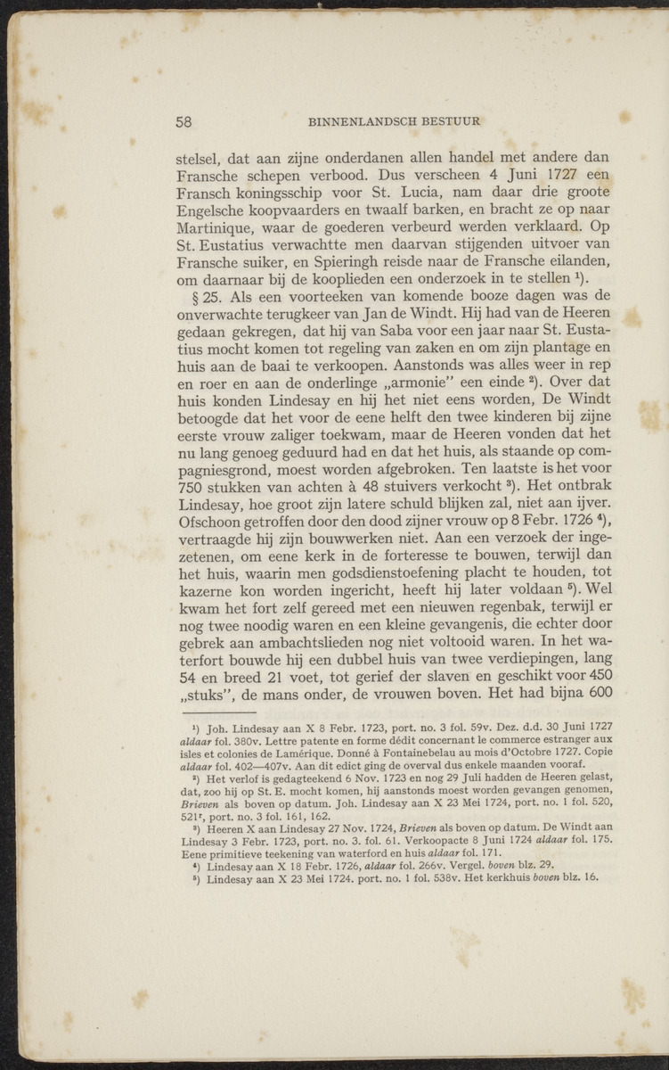 Geschiedenis van de Nederlandsche Bovenwindsche eilanden in de 18de eeuw - 