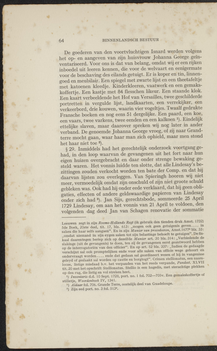 Geschiedenis van de Nederlandsche Bovenwindsche eilanden in de 18de eeuw - 
