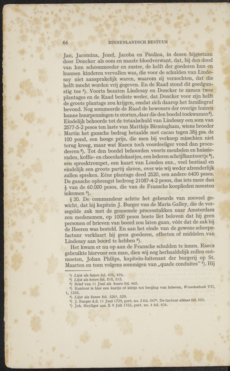 Geschiedenis van de Nederlandsche Bovenwindsche eilanden in de 18de eeuw - 