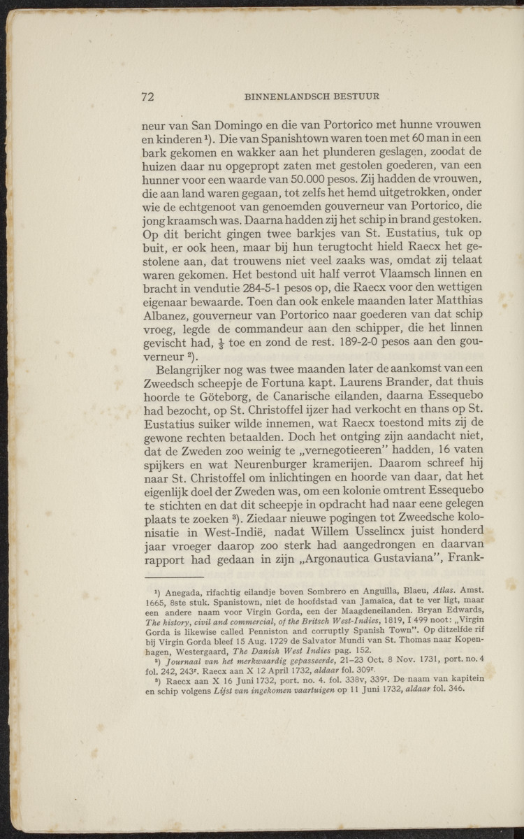 Geschiedenis van de Nederlandsche Bovenwindsche eilanden in de 18de eeuw - 
