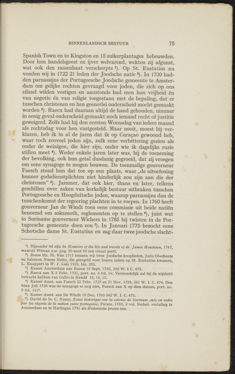 Geschiedenis van de Nederlandsche Bovenwindsche eilanden in de 18de eeuw - 