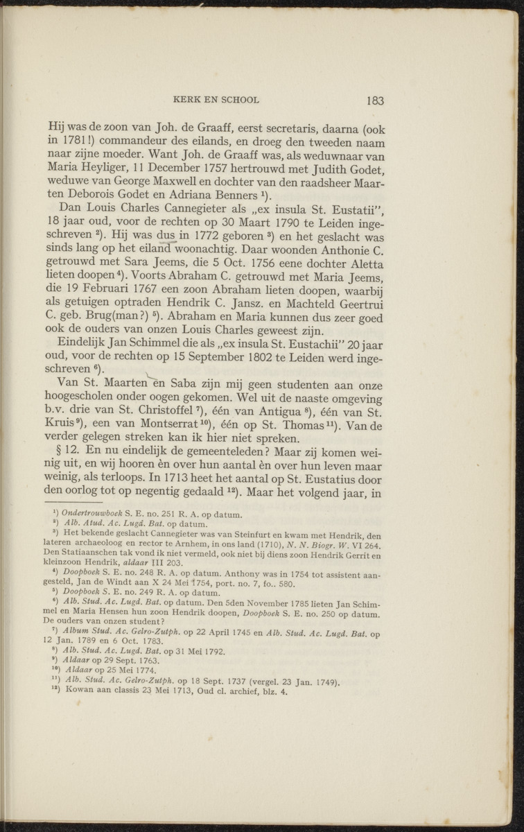Geschiedenis van de Nederlandsche Bovenwindsche eilanden in de 18de eeuw - 