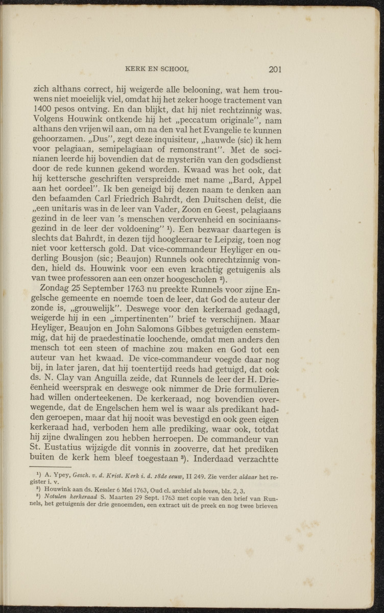 Geschiedenis van de Nederlandsche Bovenwindsche eilanden in de 18de eeuw - 
