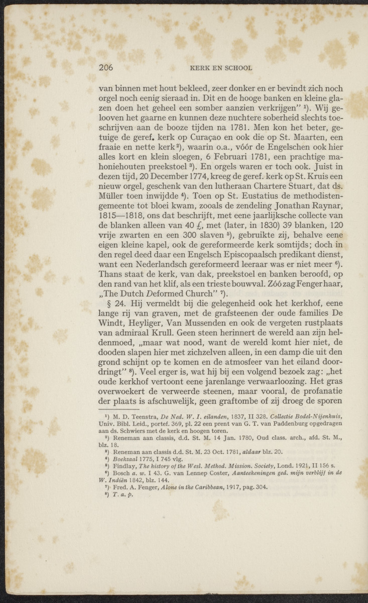 Geschiedenis van de Nederlandsche Bovenwindsche eilanden in de 18de eeuw - 