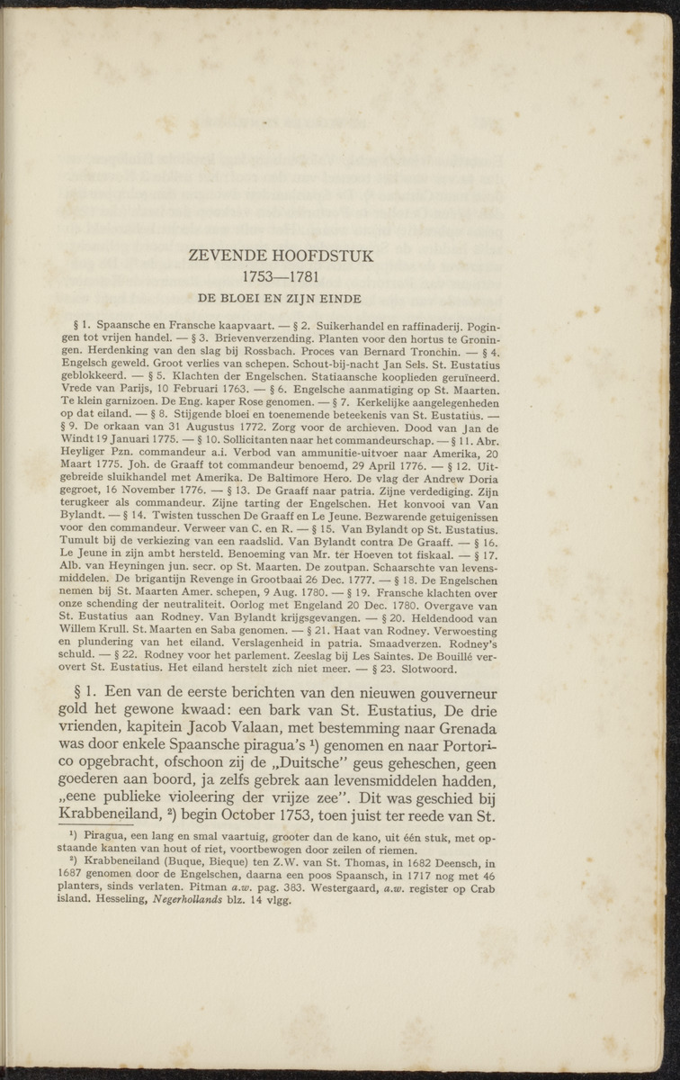 Geschiedenis van de Nederlandsche Bovenwindsche eilanden in de 18de eeuw - 