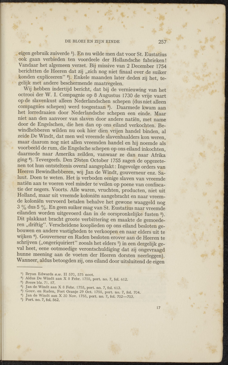 Geschiedenis van de Nederlandsche Bovenwindsche eilanden in de 18de eeuw - 