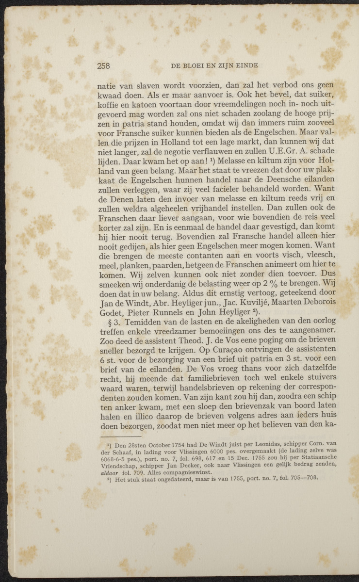Geschiedenis van de Nederlandsche Bovenwindsche eilanden in de 18de eeuw - 