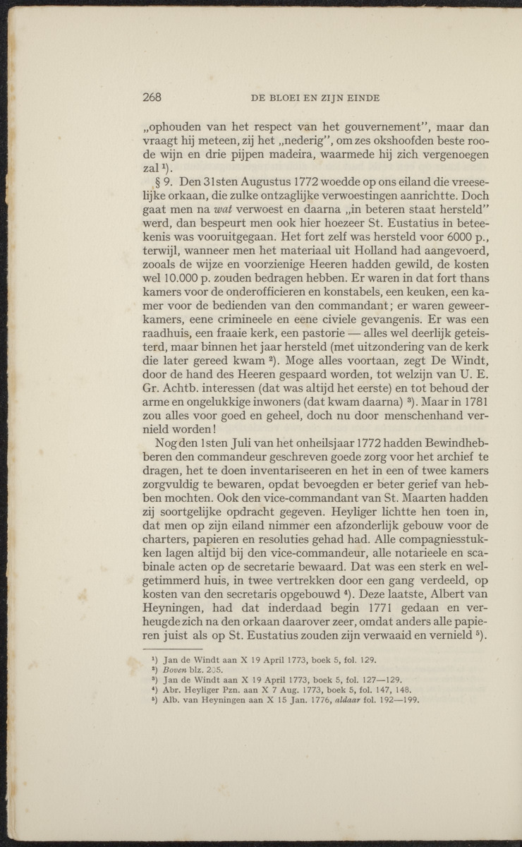 Geschiedenis van de Nederlandsche Bovenwindsche eilanden in de 18de eeuw - 