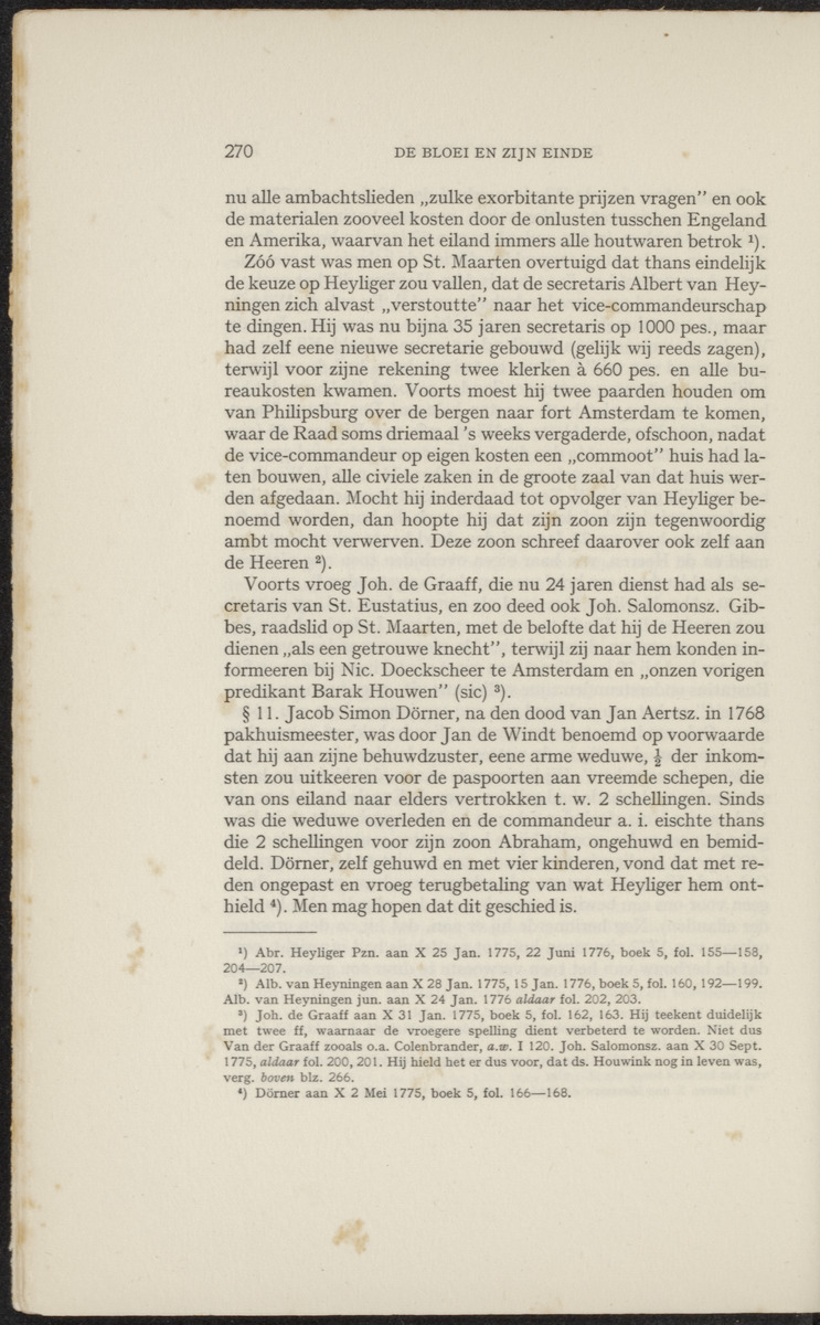 Geschiedenis van de Nederlandsche Bovenwindsche eilanden in de 18de eeuw - 