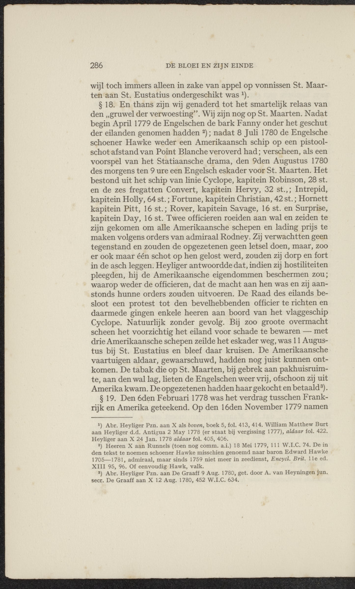 Geschiedenis van de Nederlandsche Bovenwindsche eilanden in de 18de eeuw - 
