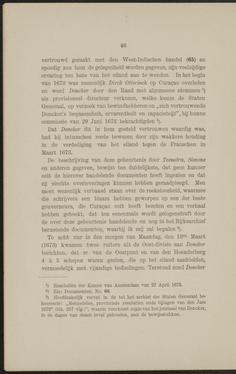 Documenten behoorende bij "De Nederlanders op de West-Indische eilanden" - 