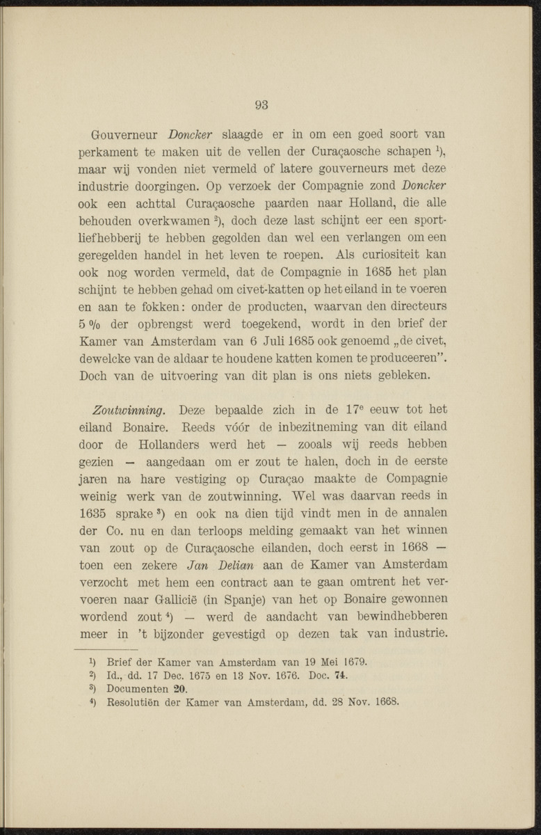 Documenten behoorende bij "De Nederlanders op de West-Indische eilanden" - 