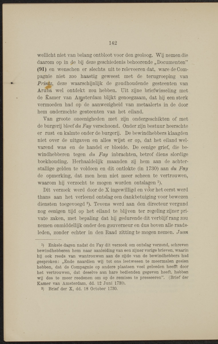 Documenten behoorende bij "De Nederlanders op de West-Indische eilanden" - 