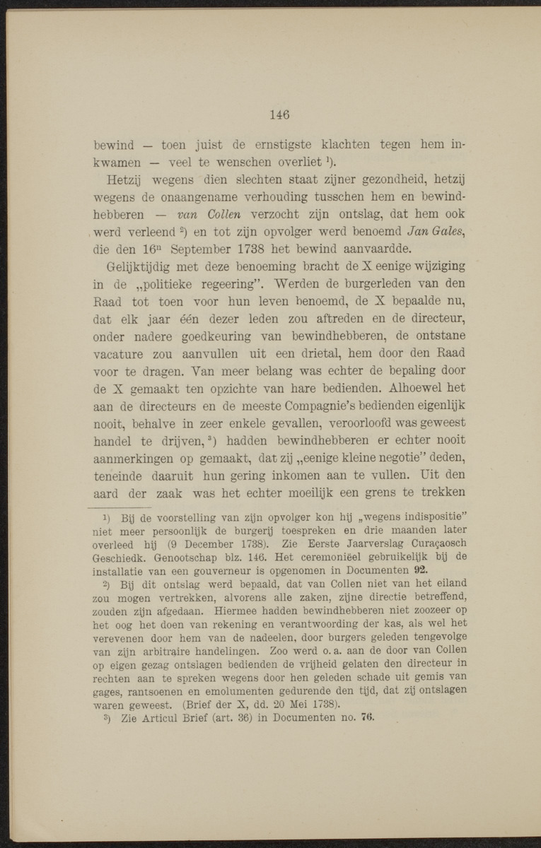 Documenten behoorende bij "De Nederlanders op de West-Indische eilanden" - 