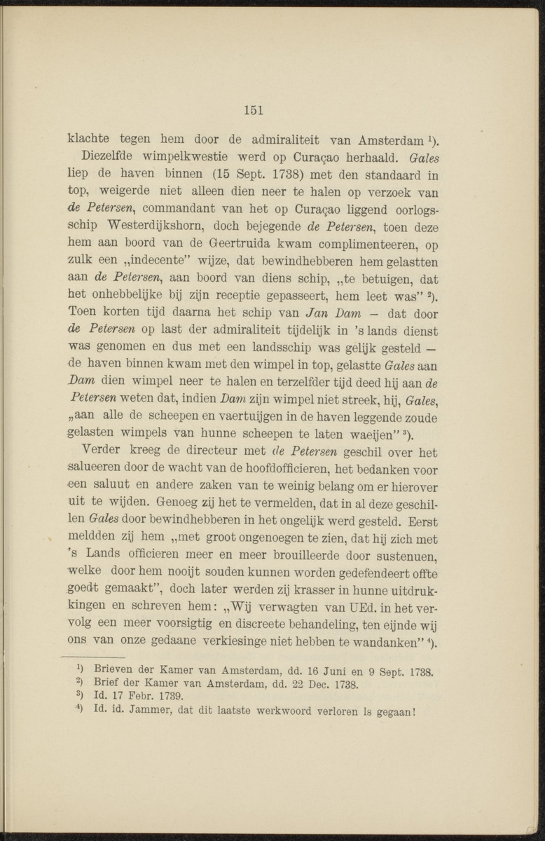 Documenten behoorende bij "De Nederlanders op de West-Indische eilanden" - 