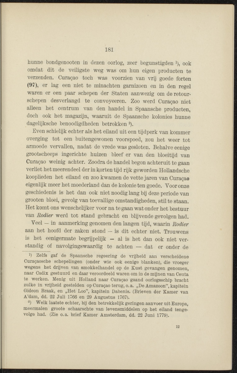 Documenten behoorende bij "De Nederlanders op de West-Indische eilanden" - 