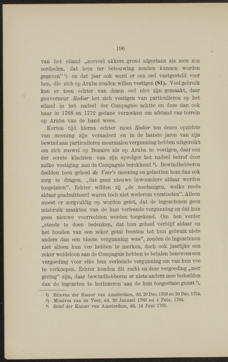 Documenten behoorende bij "De Nederlanders op de West-Indische eilanden" - 