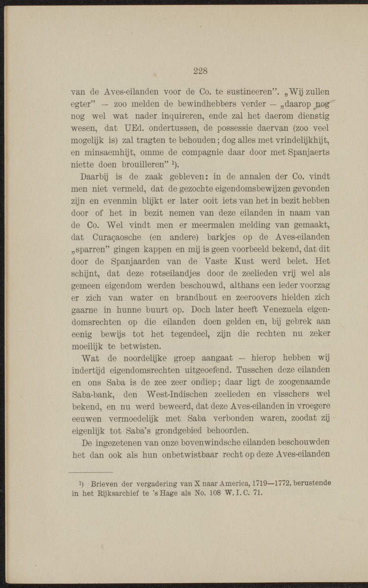 Documenten behoorende bij "De Nederlanders op de West-Indische eilanden" - 