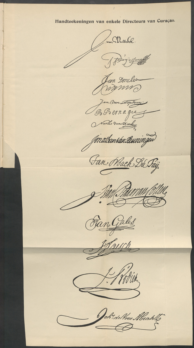 Documenten behoorende bij "De Nederlanders op de West-Indische eilanden" - 