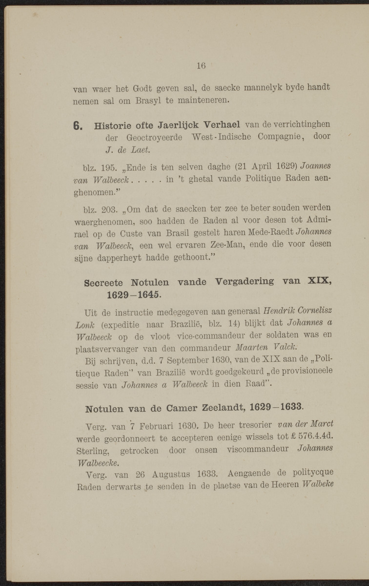 Documenten behoorende bij "De Nederlanders op de West-Indische eilanden" - 
