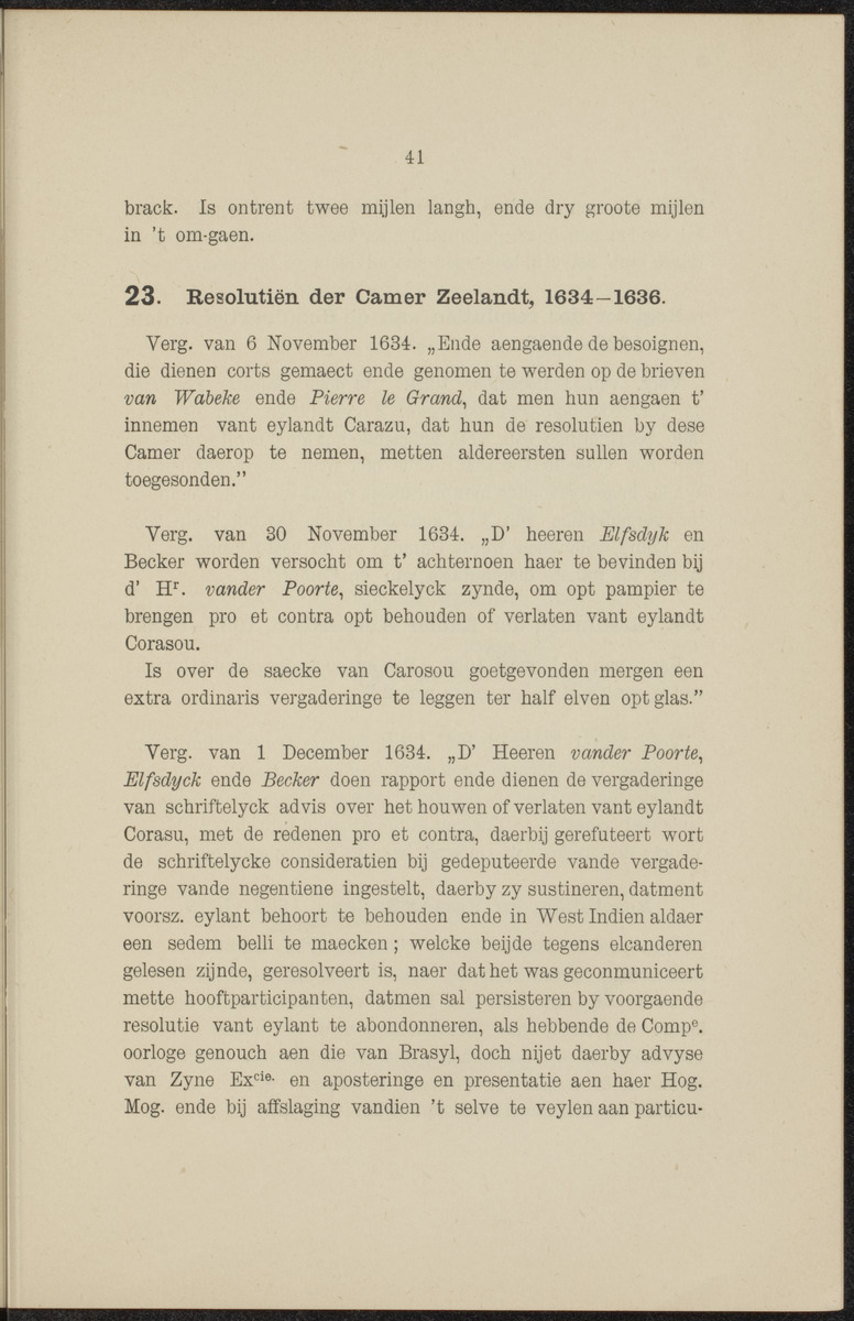Documenten behoorende bij "De Nederlanders op de West-Indische eilanden" - 