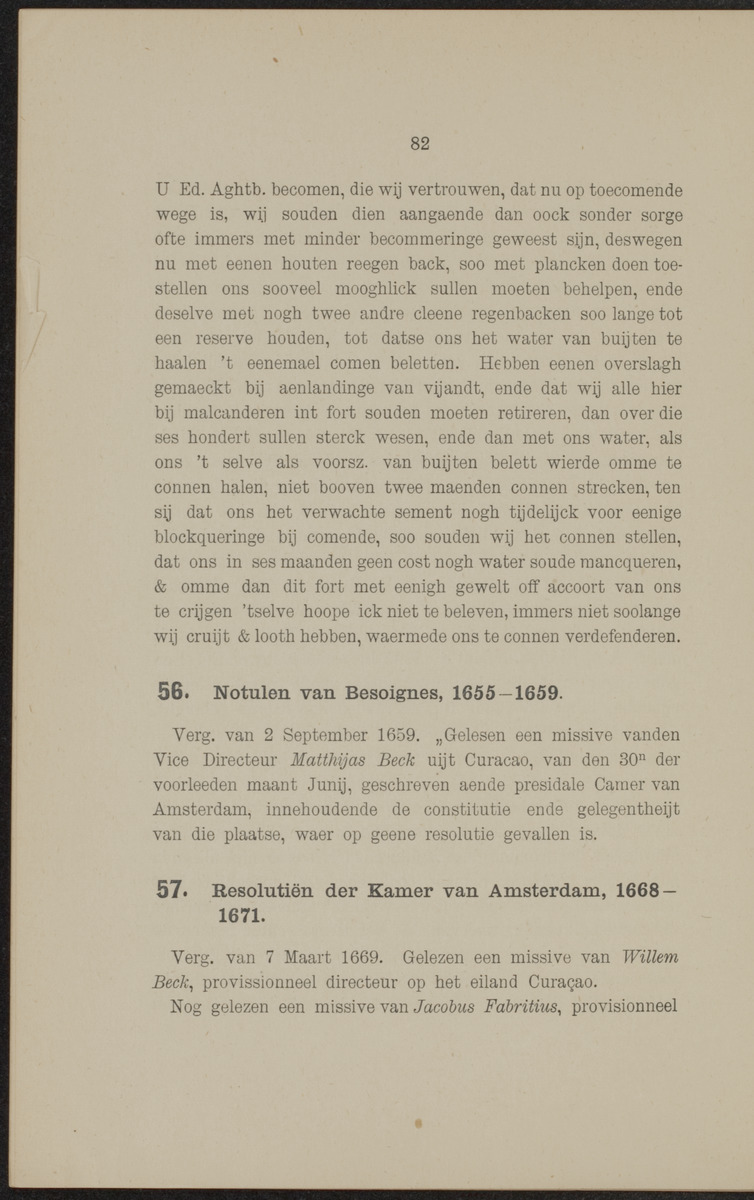 Documenten behoorende bij "De Nederlanders op de West-Indische eilanden" - 