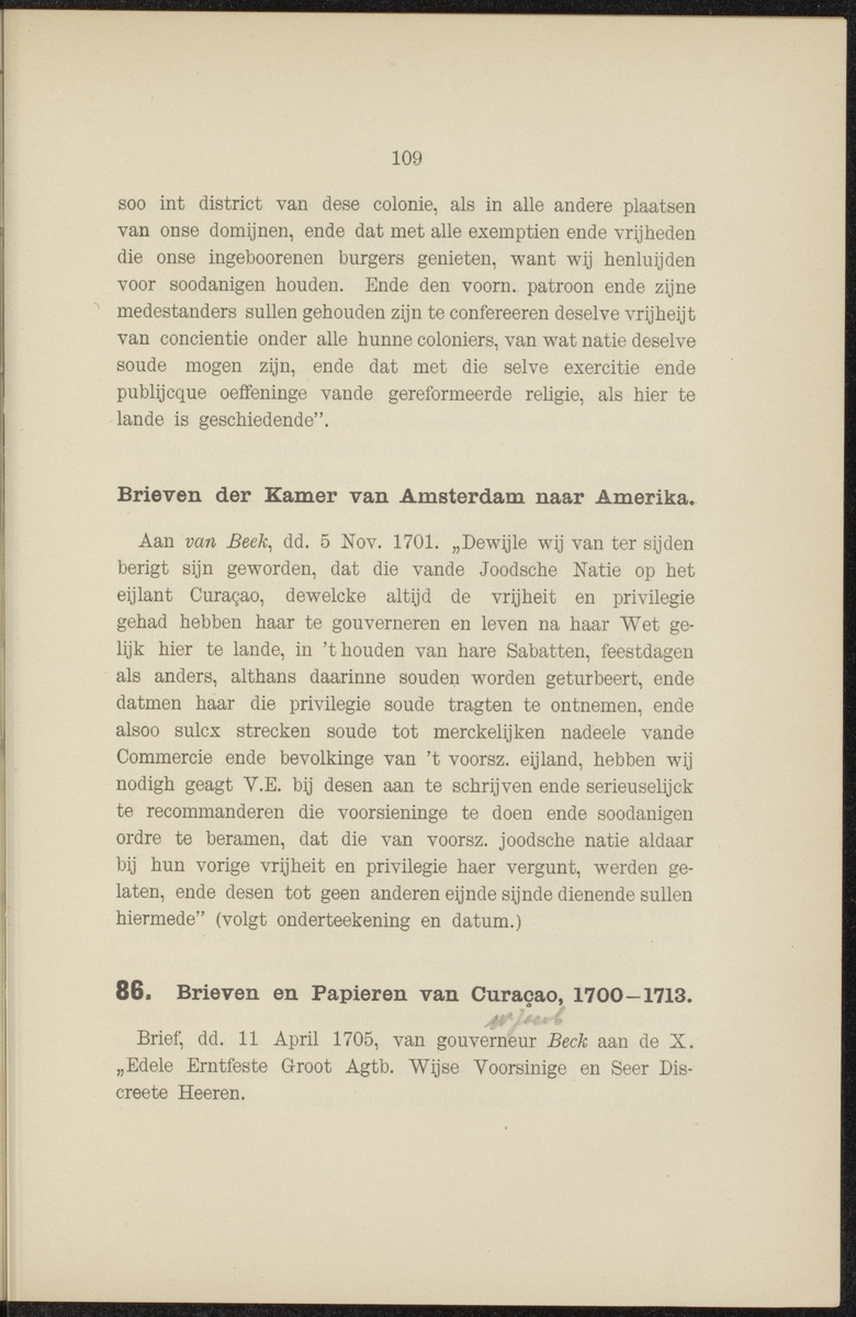 Documenten behoorende bij "De Nederlanders op de West-Indische eilanden" - 