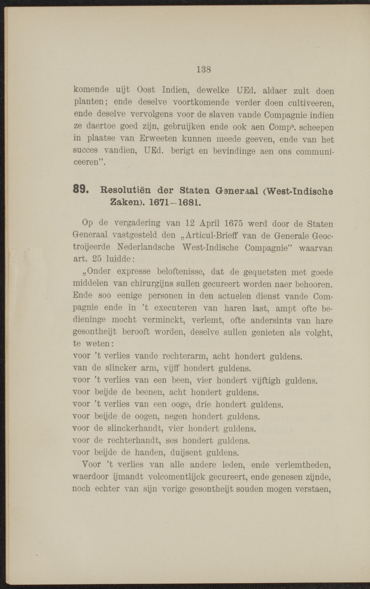Documenten behoorende bij "De Nederlanders op de West-Indische eilanden" - 