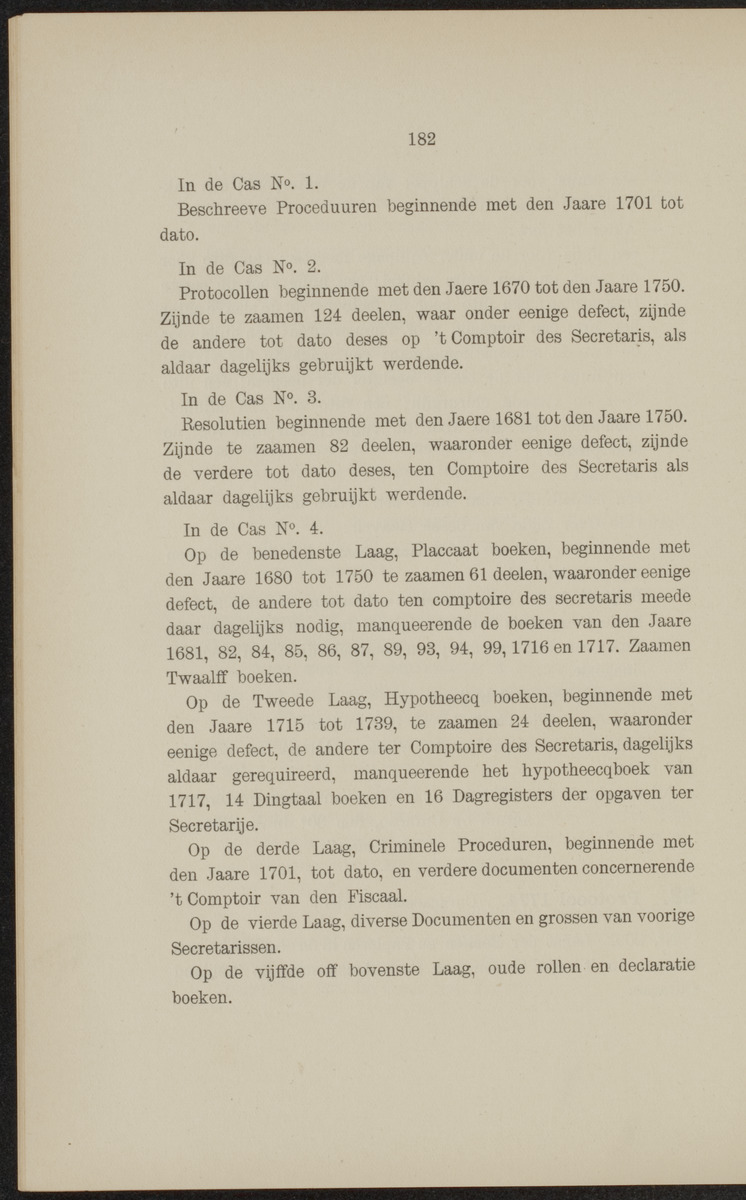Documenten behoorende bij "De Nederlanders op de West-Indische eilanden" - 