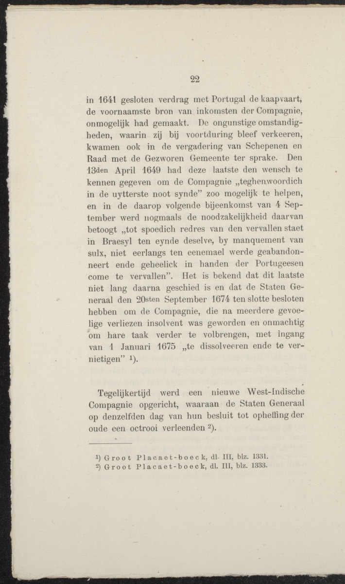 Deventer's participatie in de West-Indische Compagnie - 