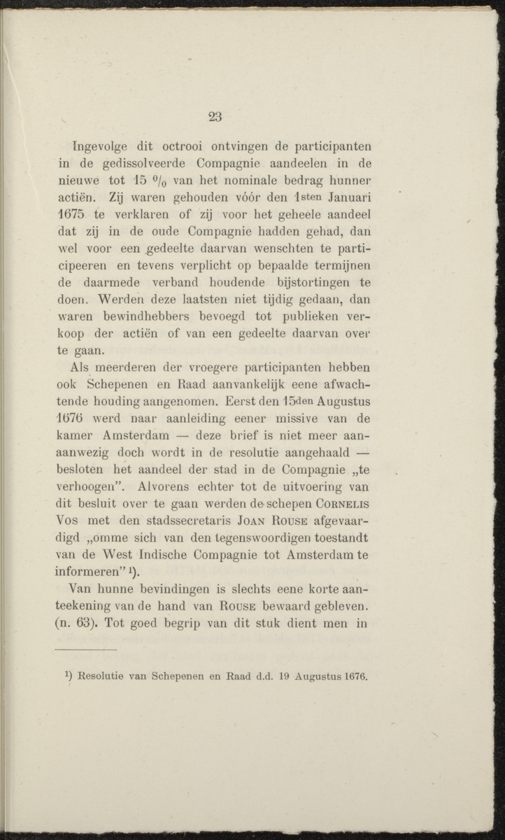 Deventer's participatie in de West-Indische Compagnie - 