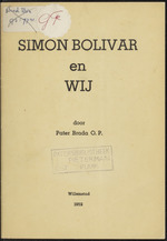 Simon Bolivar en wij