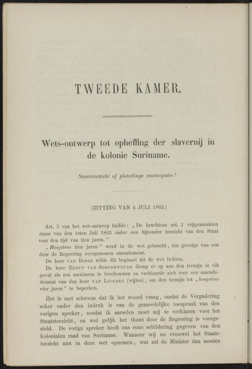 Parlementaire redevoeringen - 