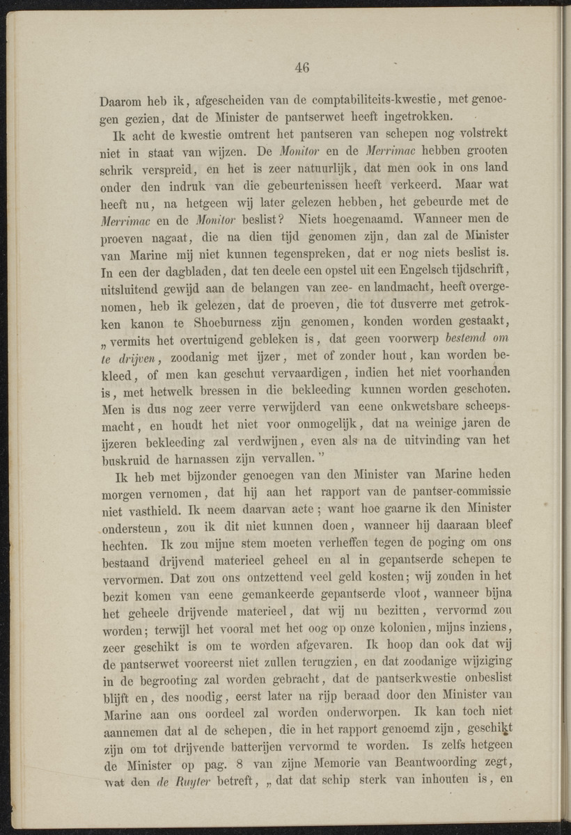 Parlementaire redevoeringen - 