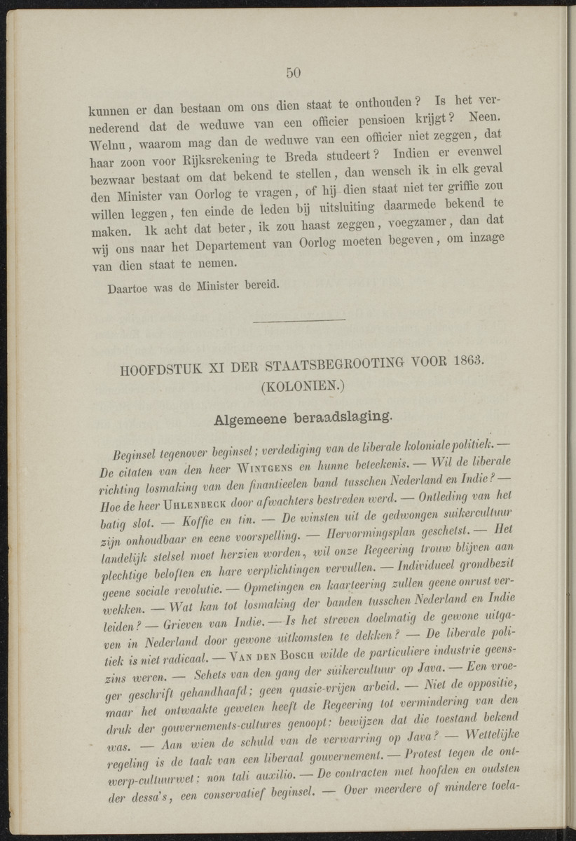 Parlementaire redevoeringen - 