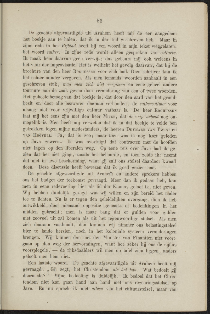 Parlementaire redevoeringen - 