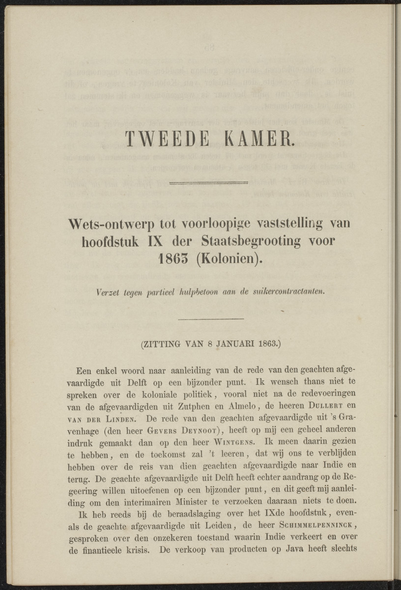 Parlementaire redevoeringen - 