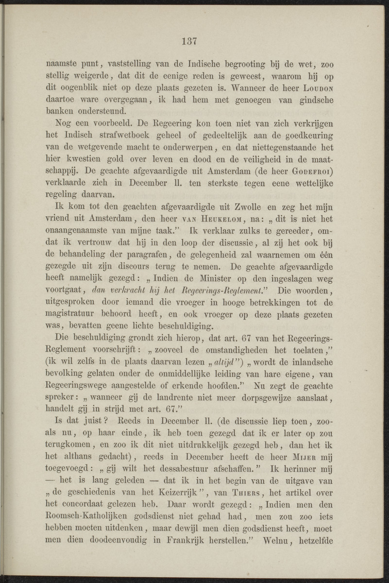 Parlementaire redevoeringen - 