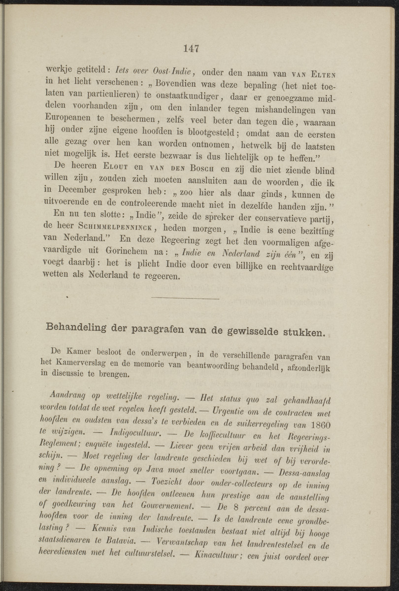 Parlementaire redevoeringen - 