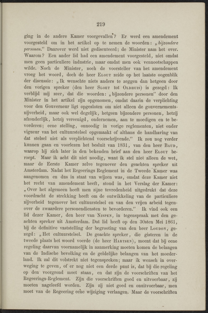 Parlementaire redevoeringen - 