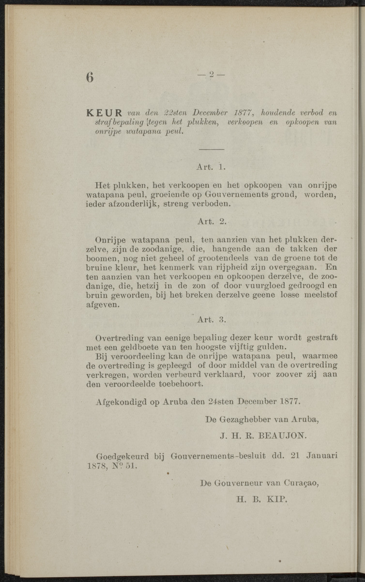 Publicatieblad van Curaçao en onderhoorigheden, behelzende de publicatien, notificatien, reglementen ... voor die bezittingen uitgevaardigd in de jaren .. - 