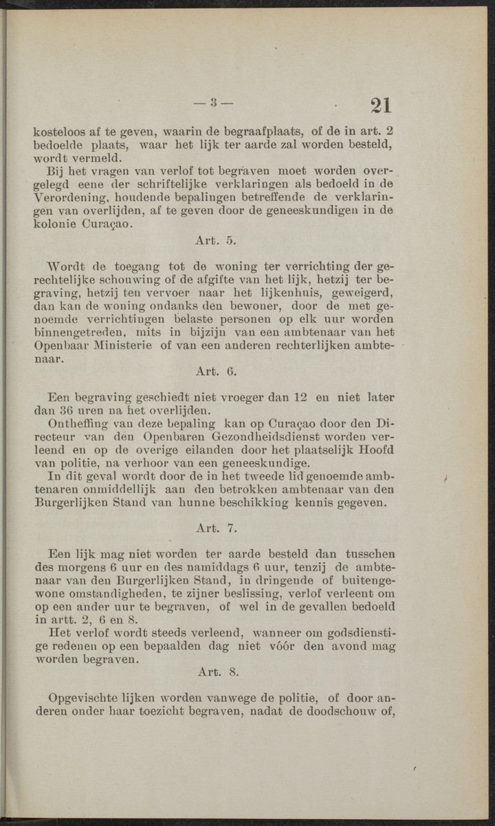 Publicatieblad van Curaçao en onderhoorigheden, behelzende de publicatien, notificatien, reglementen ... voor die bezittingen uitgevaardigd in de jaren .. - 