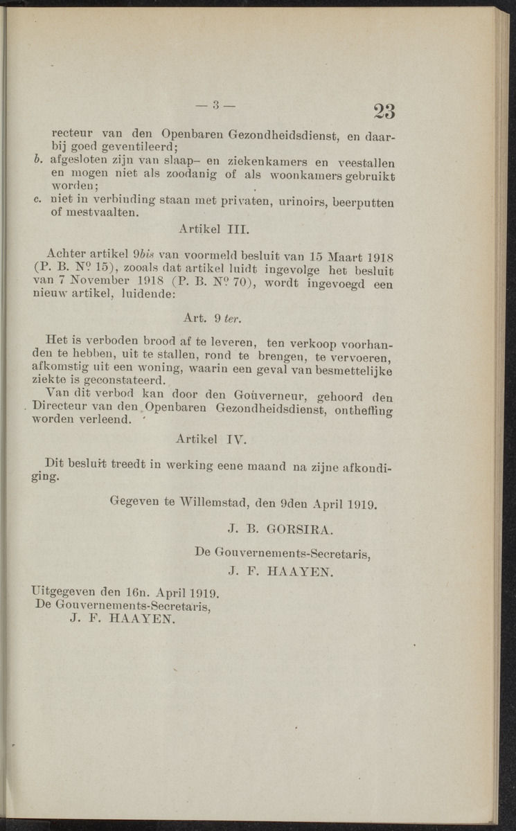 Publicatieblad van Curaçao en onderhoorigheden, behelzende de publicatien, notificatien, reglementen ... voor die bezittingen uitgevaardigd in de jaren .. - 