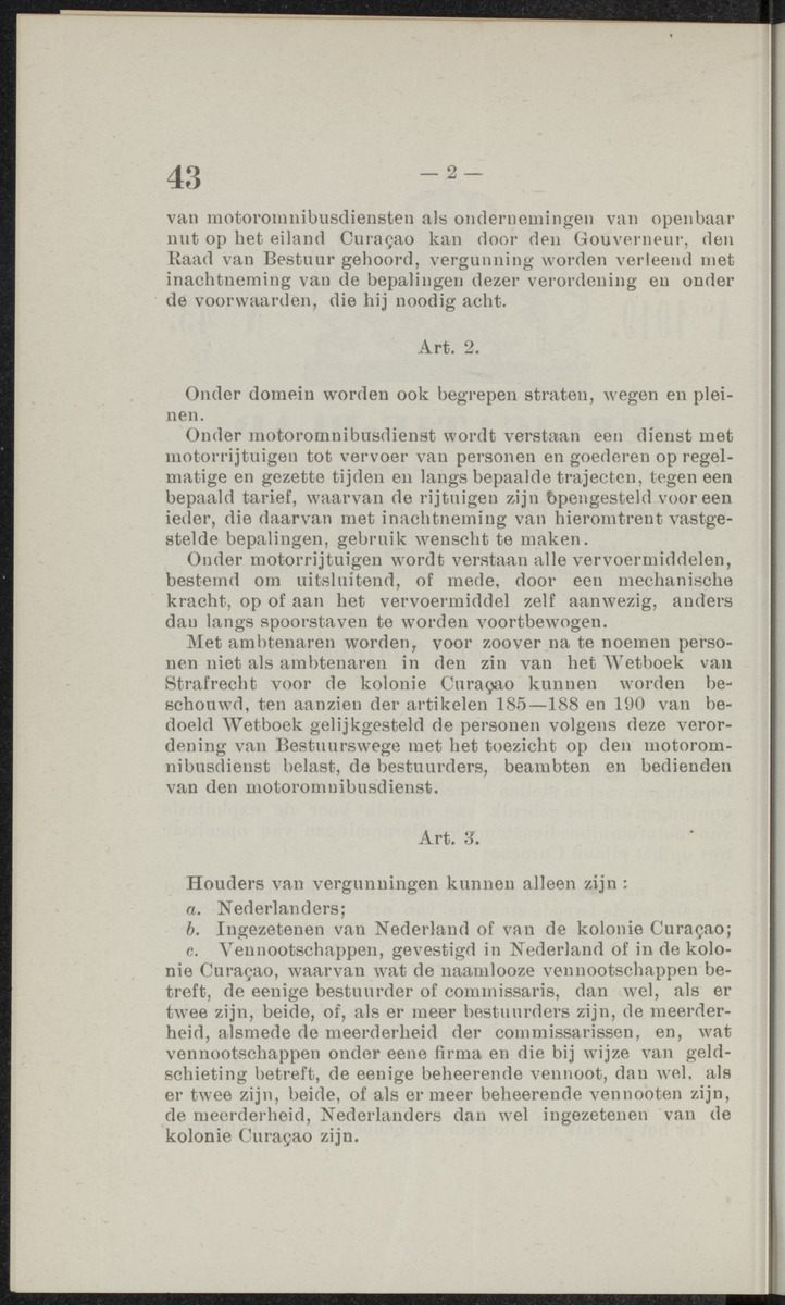 Publicatieblad van Curaçao en onderhoorigheden, behelzende de publicatien, notificatien, reglementen ... voor die bezittingen uitgevaardigd in de jaren .. - 