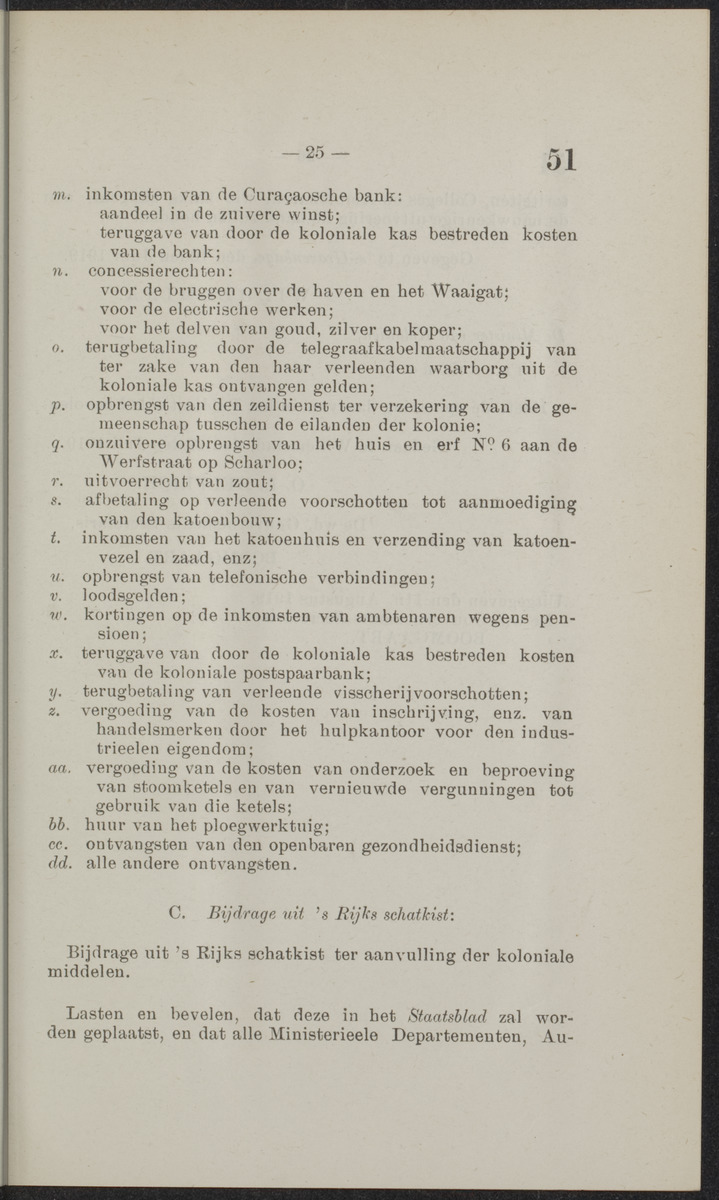 Publicatieblad van Curaçao en onderhoorigheden, behelzende de publicatien, notificatien, reglementen ... voor die bezittingen uitgevaardigd in de jaren .. - 