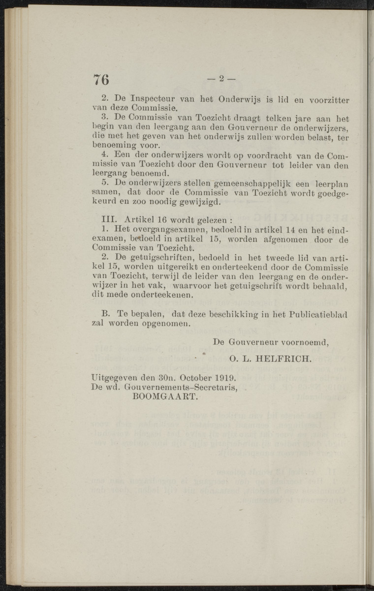 Publicatieblad van Curaçao en onderhoorigheden, behelzende de publicatien, notificatien, reglementen ... voor die bezittingen uitgevaardigd in de jaren .. - 